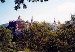 Pohled na hrad Loket